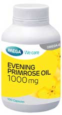 Mega We Care Evening Primrose Oil 1000mg. 100cap 